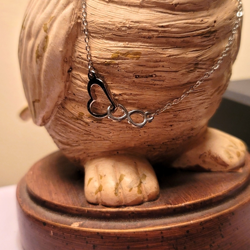 Heart Infinity necklace